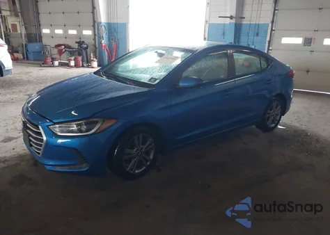 2017 Hyundai Elantra Se из США, поврежденный, VIN KMHD84LF2HU405956